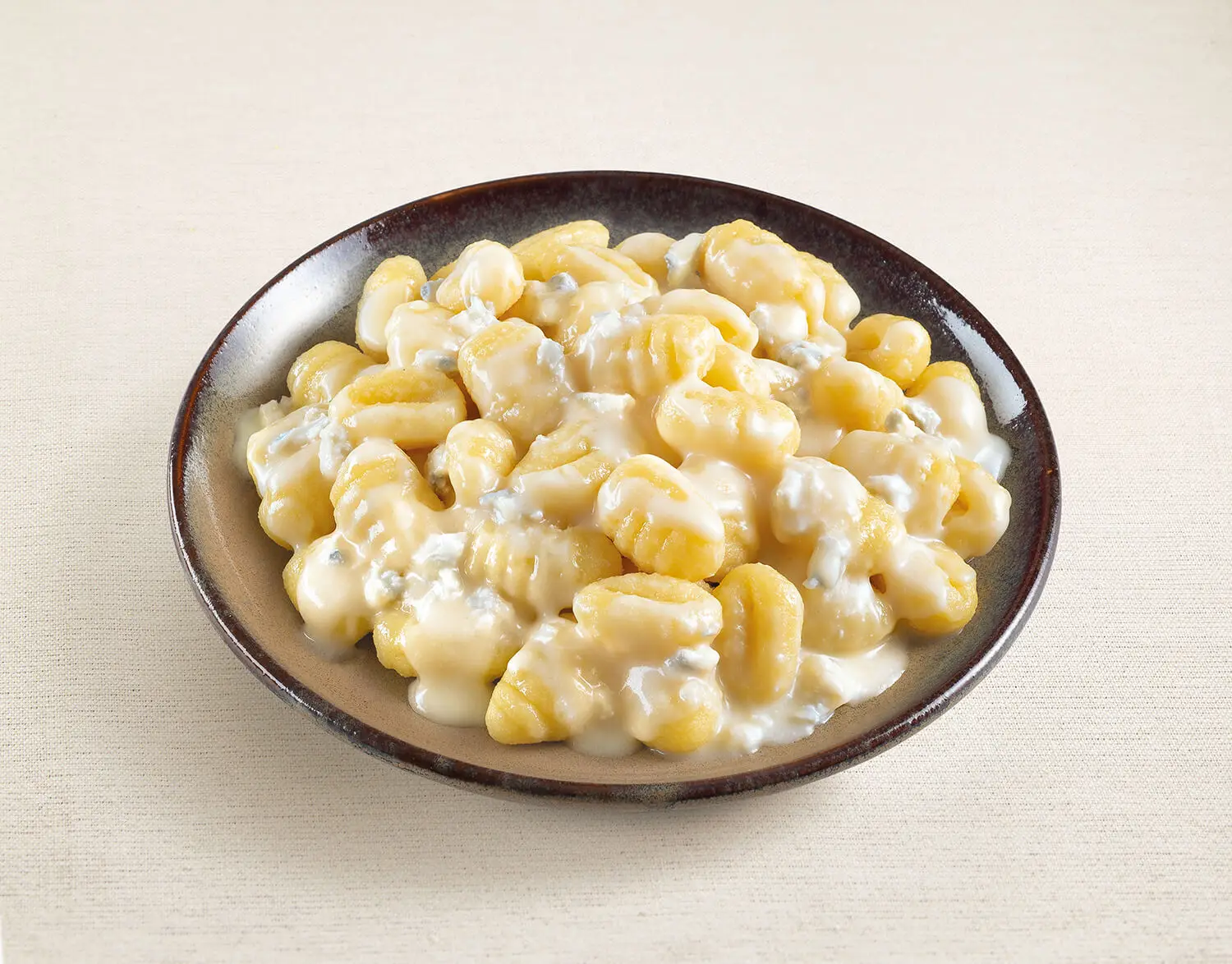 Gnocchi with four cheeses