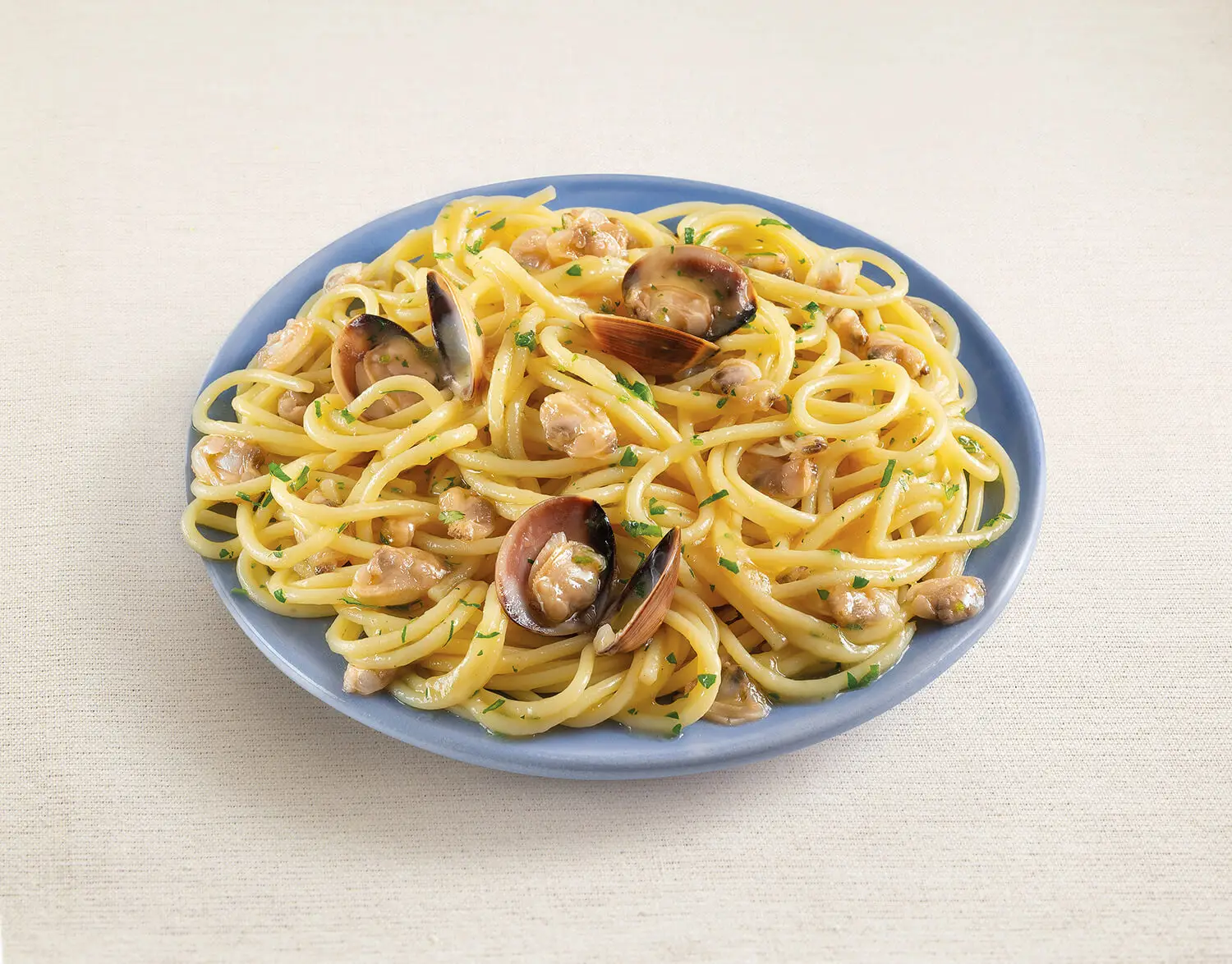 Spaghetti with clams