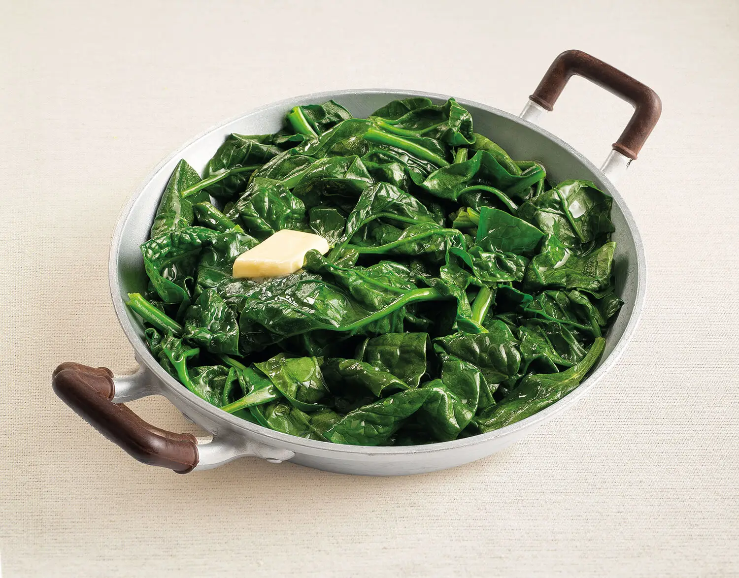 Spinach with butter